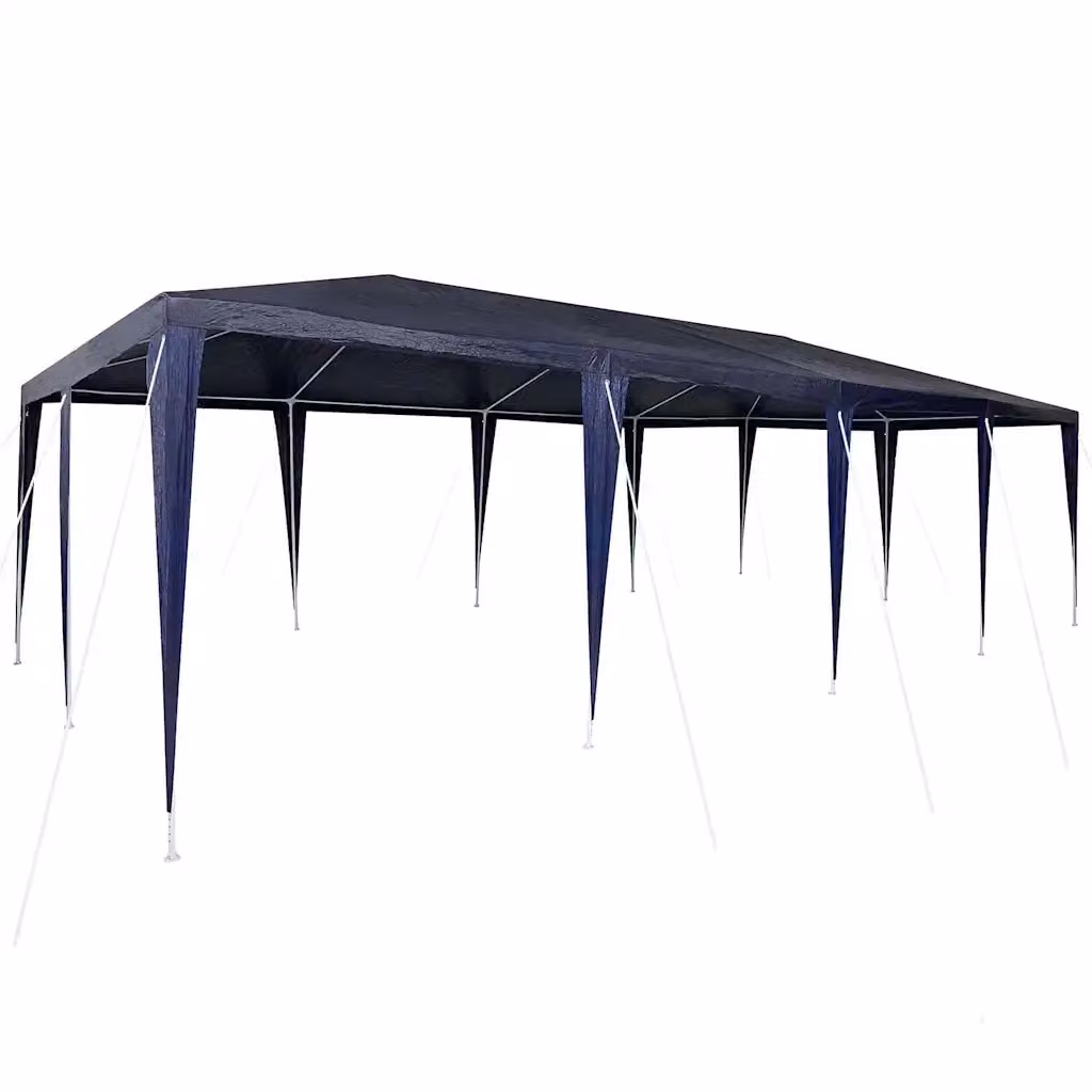 Tenda da festa DESIGN IN Blu in polietilene e acciaio L: 800 cm, P: 400 cm, H: 266 cm – 2