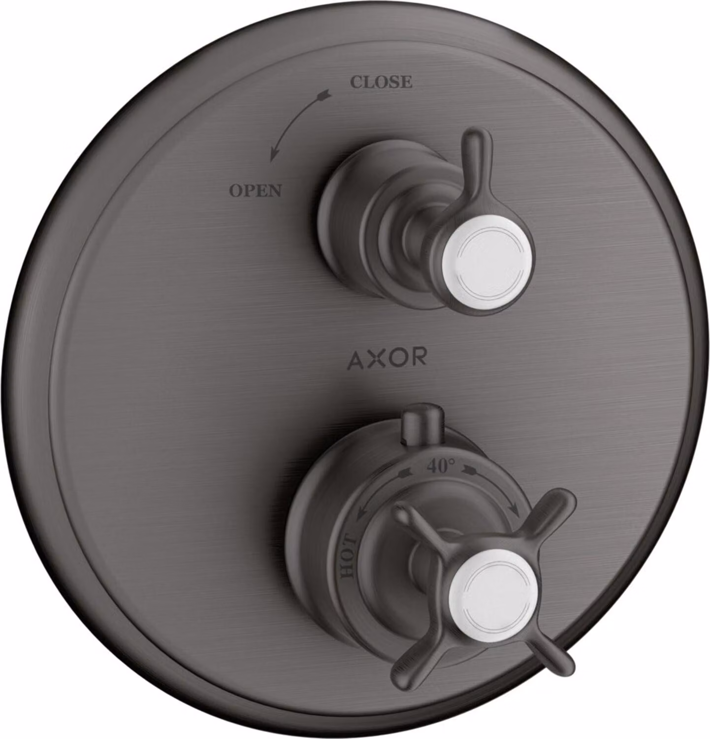 hansgrohe AXOR Thermostat Montreux encastré avec robinet d'arrêt,1 consommateur, 16800340, 16800340