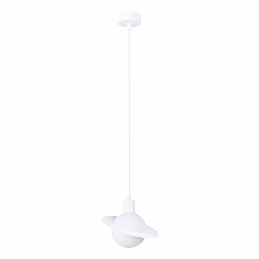 Lampada a sospensione HYPERION 1 bianco 1xG9 8W acciaio 125x20x20cm Sollux Lighting