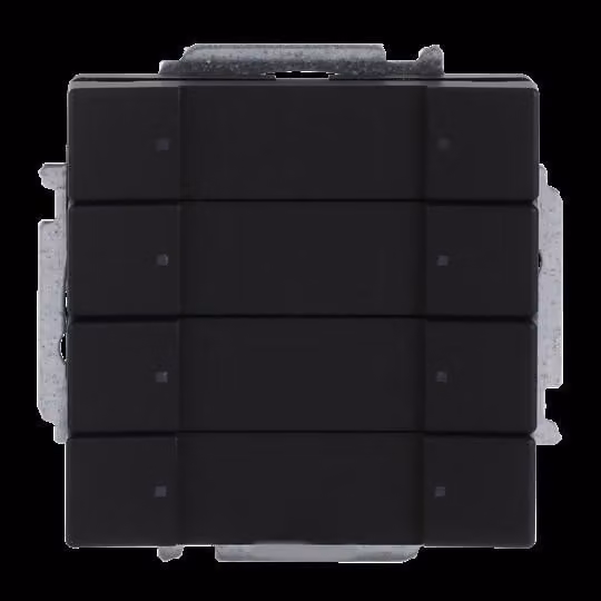 pulsante a 4 vie con accoppiatore bus - Sensore a sfioramento KNX 4x 6127/01-885