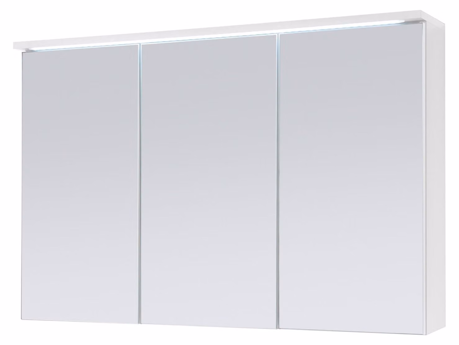 AILEENSTORE mobile specchio per bagno con illuminazione DUO 100 cm LED BIANCO