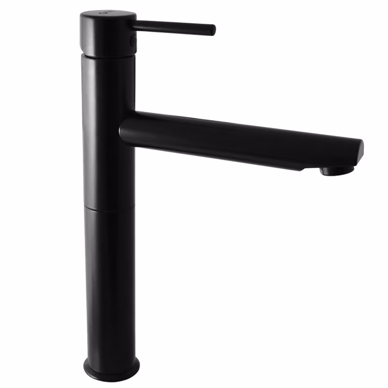 Slezák-RAV Slezák Rav SE930CMAT Miscelatore alto per lavabo Colore: nero opaco, Dimensioni: 3/8''