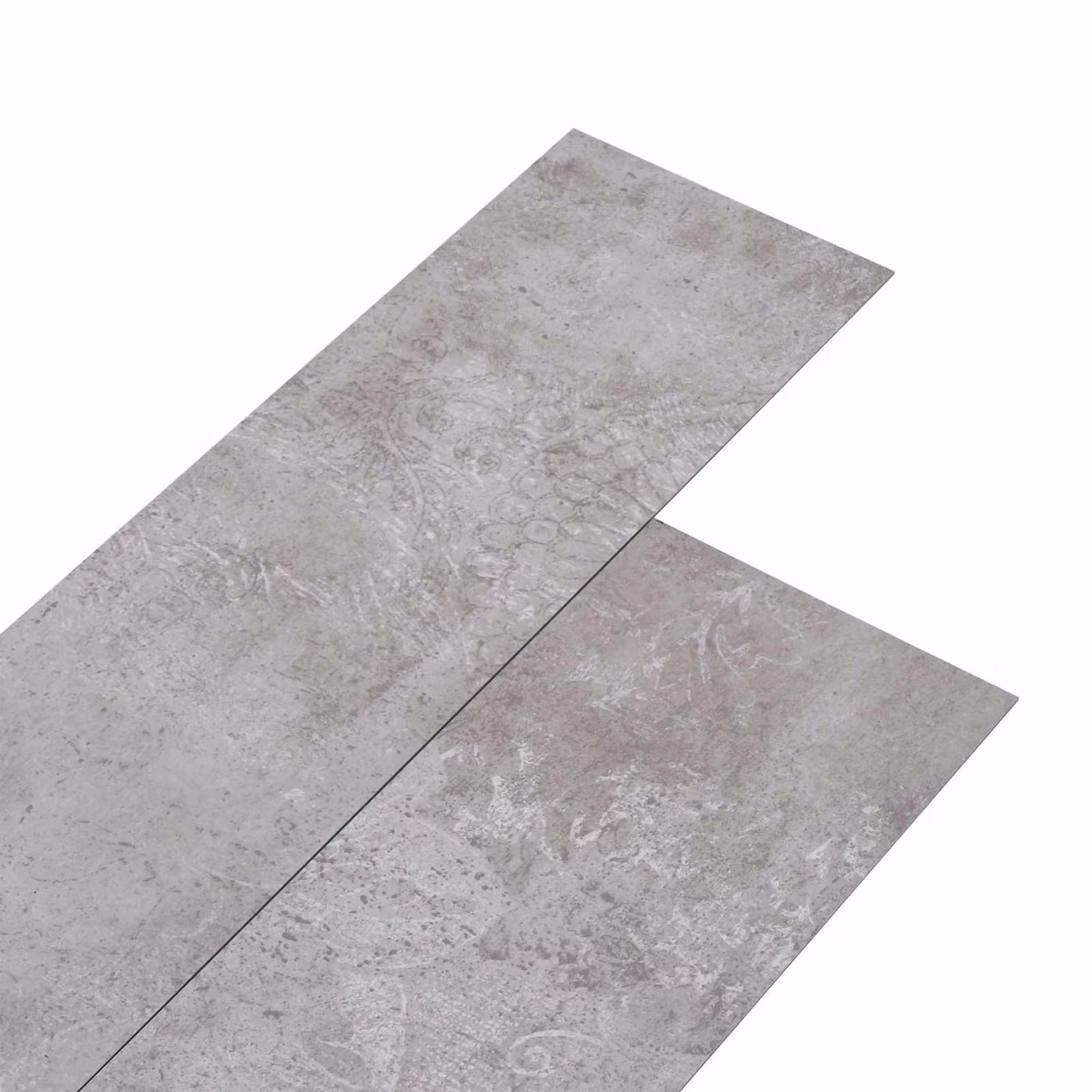 Plance per pavimenti autoadesive vidaXL in PVC effetto legno, Grigio, L: 61,0 cm x P: 30,5 cm x H: 0,5 cm