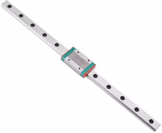Guida lineare - 250/300/400/500/550 mm - guida lineare con carrello - per stampanti fai da te e macchine CNC - 300 mm.
