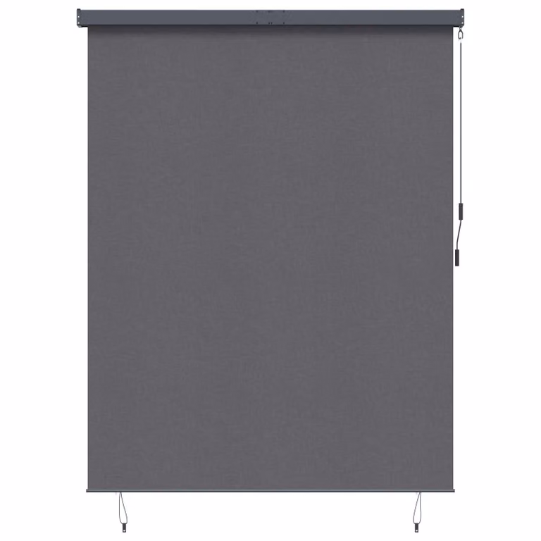 Tenda a rullo vidaXL in colore antracite con struttura in alluminio e tessuto in poliestere, L 200 cm x H 250 cm