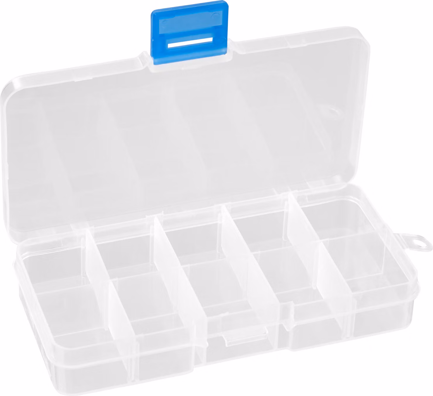 baytronic scatola di plastica con 10 scomparti 125 x 65 x 20 mm (sfuso)