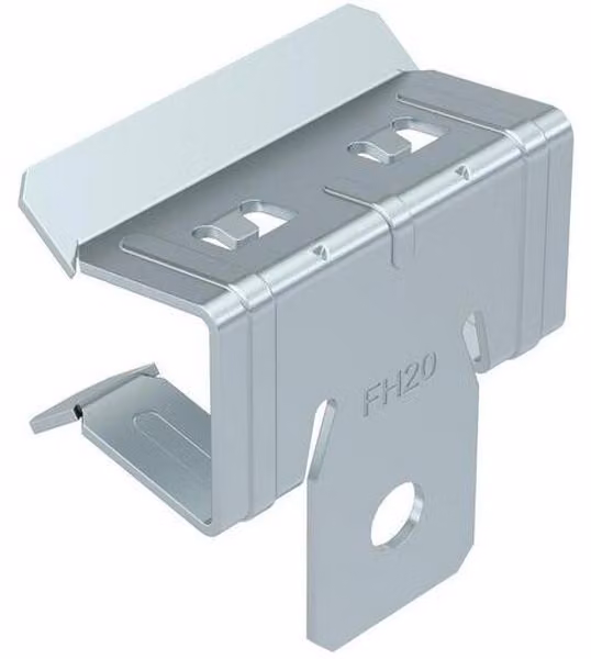 OBO - Supporto portante, 15-20 mm, con foro di fissaggio (SCVH 15-20)