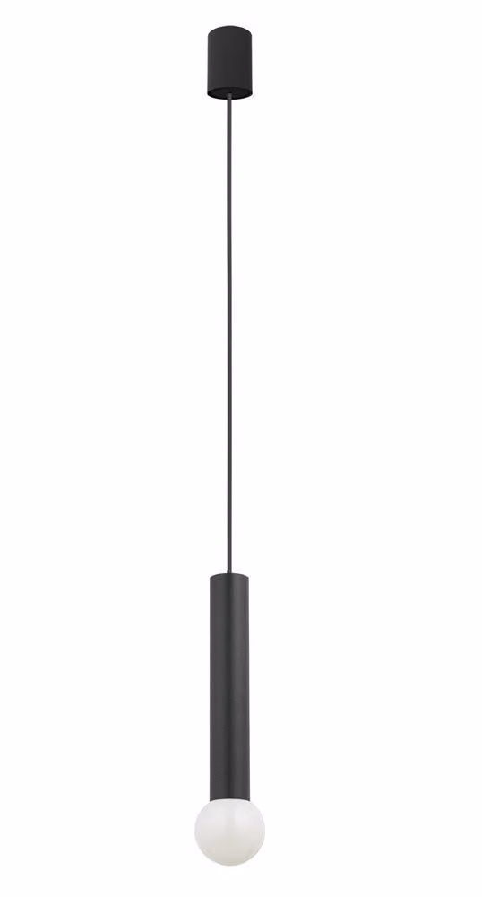 Lampada a sospensione Nowodvorski BATON 7852 in acciaio, nero
