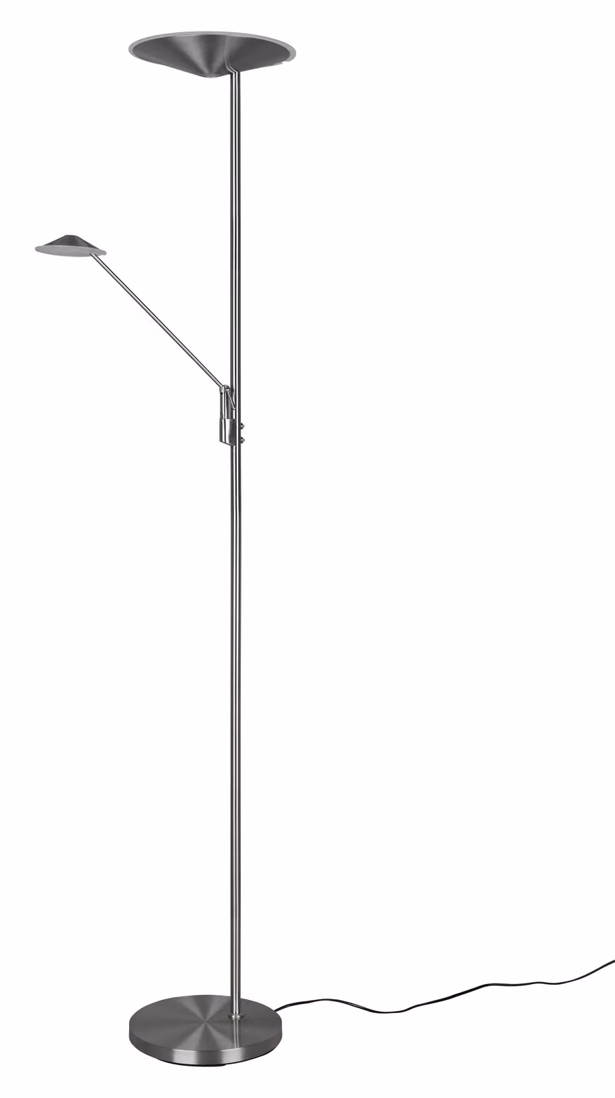 Lampada a stelo LED BRANTFORD argento di Trio 425610207