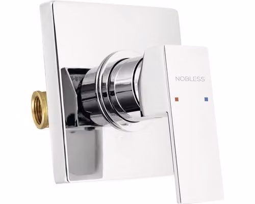 Miscelatore monocomando per doccia Novaservis Nobless Edge cromo 36050,0
