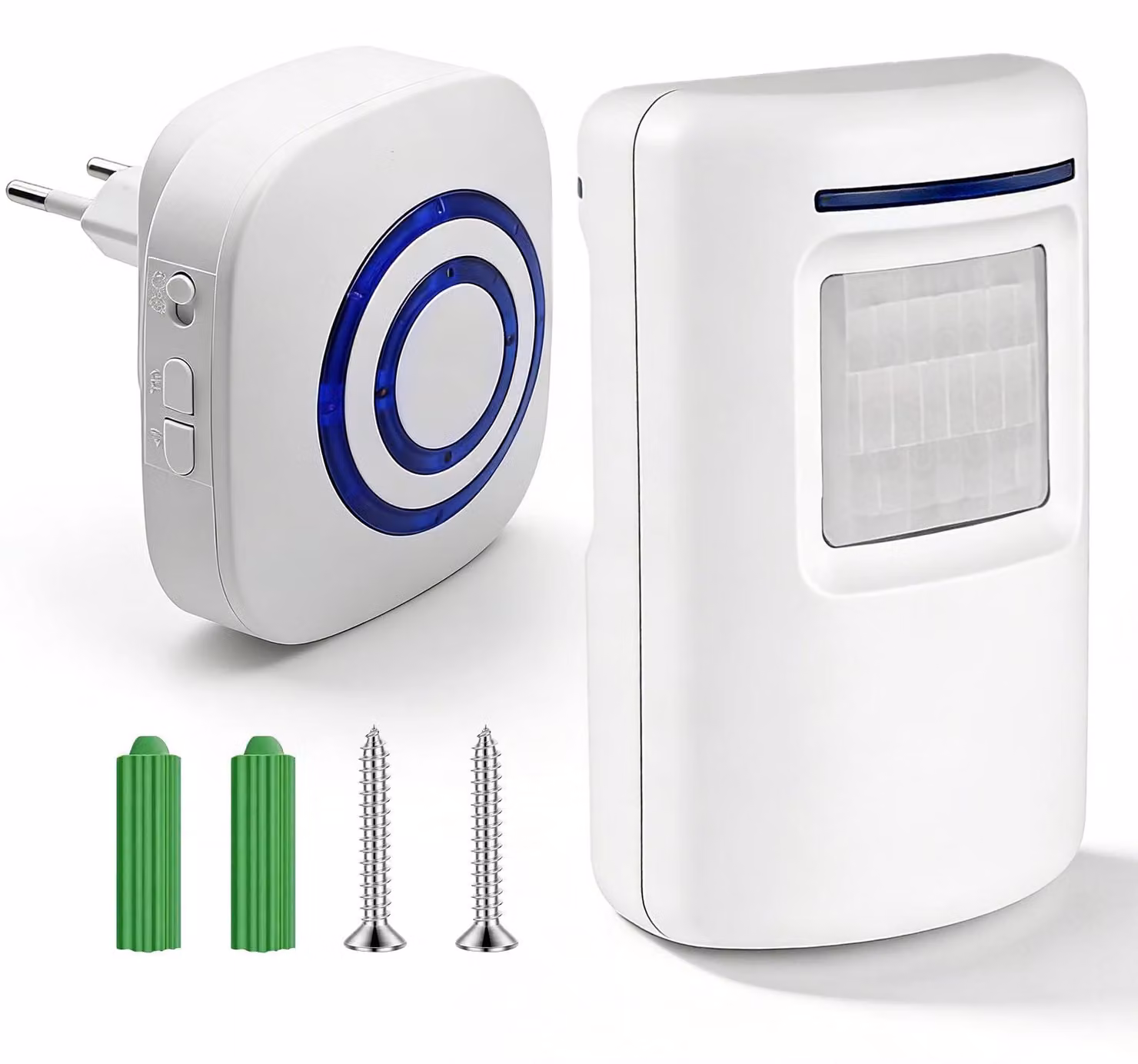 Sensore di movimento wireless per rilevare l'attraversamento, sistema di allarme per negozi, abitazioni, garage, camper