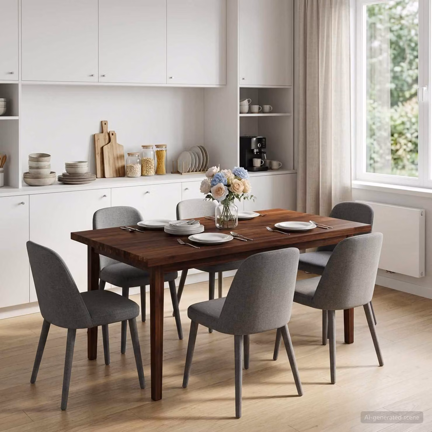 Piano del tavolo rettangolare in legno di acacia vidaXL, marrone, L 130 cm x P 60 cm x H 3 cm