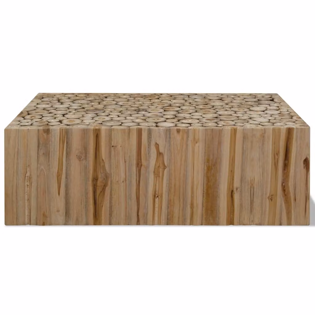 Tavolino in vero teak 90x50x30 cm
