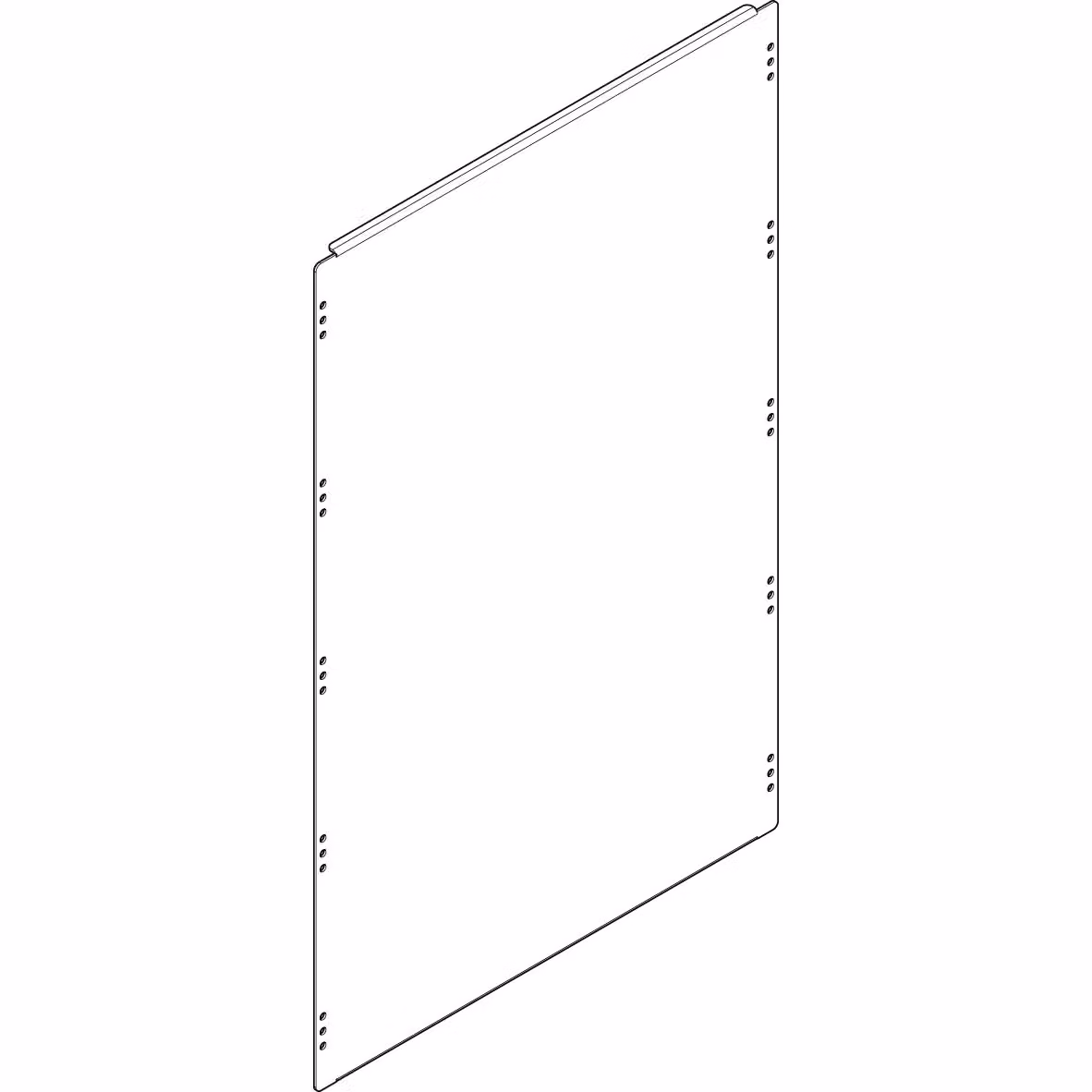 Piastra di montaggio ABN 450x700 mm 2FB/5RE_5 per il montaggio tra profili portanti (5 pezzi) FM25N5