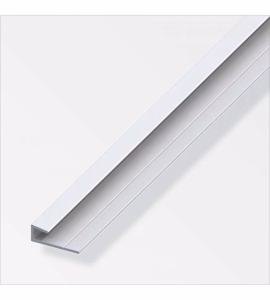 Alfer Profilo per Bordo Cornici - Alluminio Anodizzato - Argento - 1m