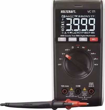 VOLTCRAFT VC171 Hand-Multimeter digital CAT III 600 V Anzeige (Counts): 4000 (VC-12232390)