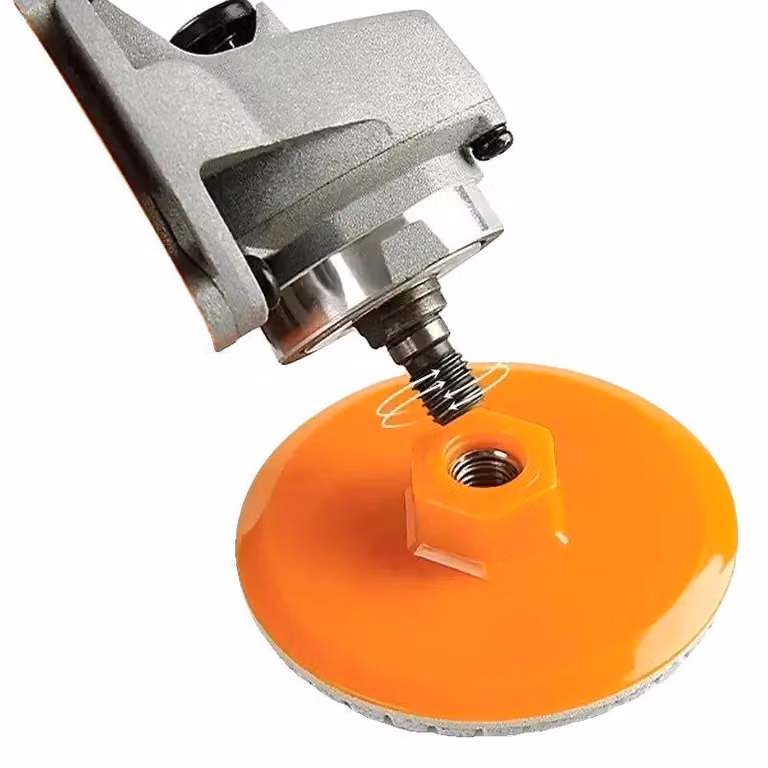 Disco abrasivo in Vetroceramica per la lucidatura, diametro 80 mm, realizzato in materiali diamantati e resinosi, adatto per la lavorazione della pietra, il taglio e la sbavatura, utilizzabile sia a umido che a secco