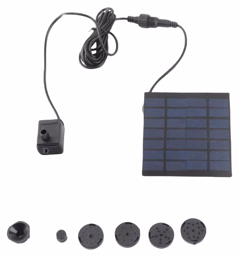Mini pompa solare per fontana, set di pannelli idroelettrici per piscina da giardino