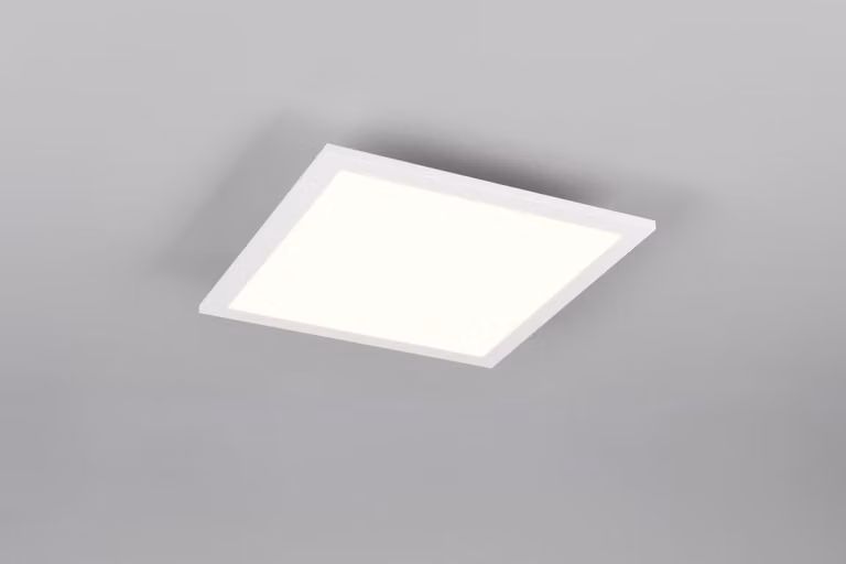 Plafone LED, bianco, sensore di movimento, L 29,5 cm