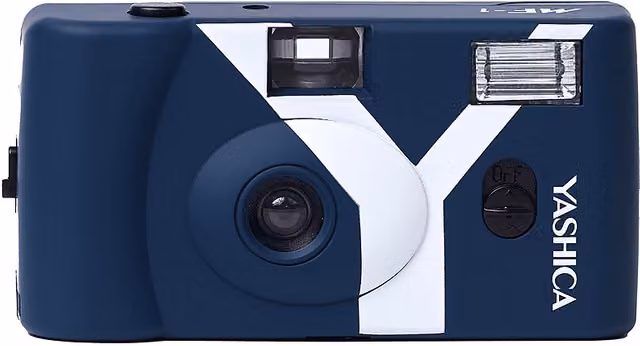 Fotocamera analogica compatta Yashica MF1Y blu