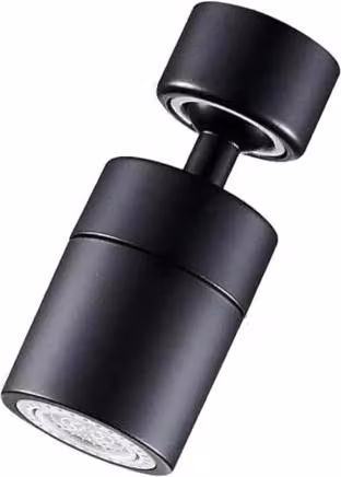 Verk 27620 360° Water Saver - Ecoperlatore con snodo, nero
