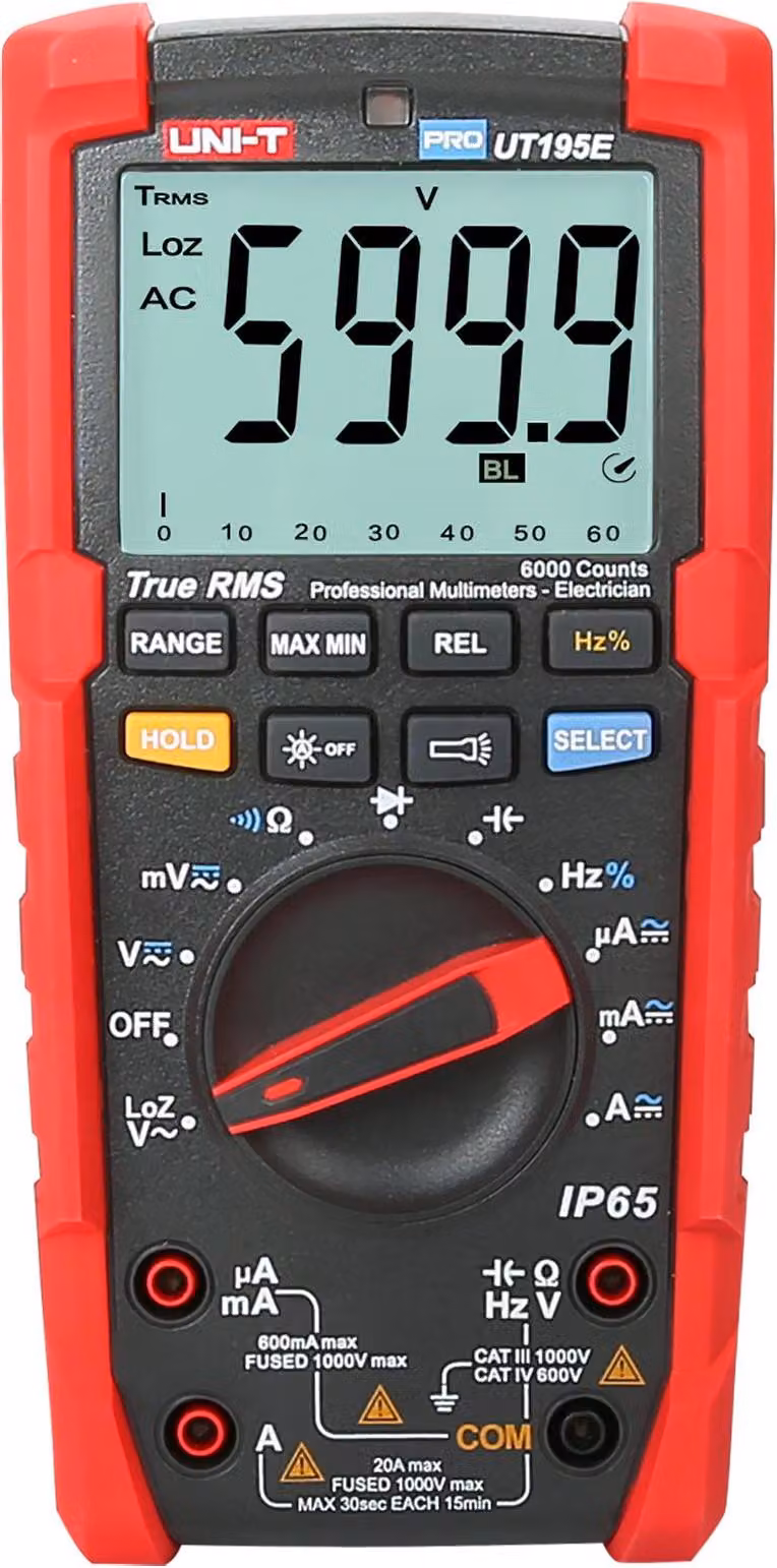 Multimetro Uni-T PRO UT195E