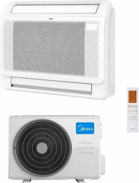 Condizionatore Console Midea 18000 BTU R-32 Classe Energetica A++, Colore Bianco, con Controllo Wi-Fi tramite App