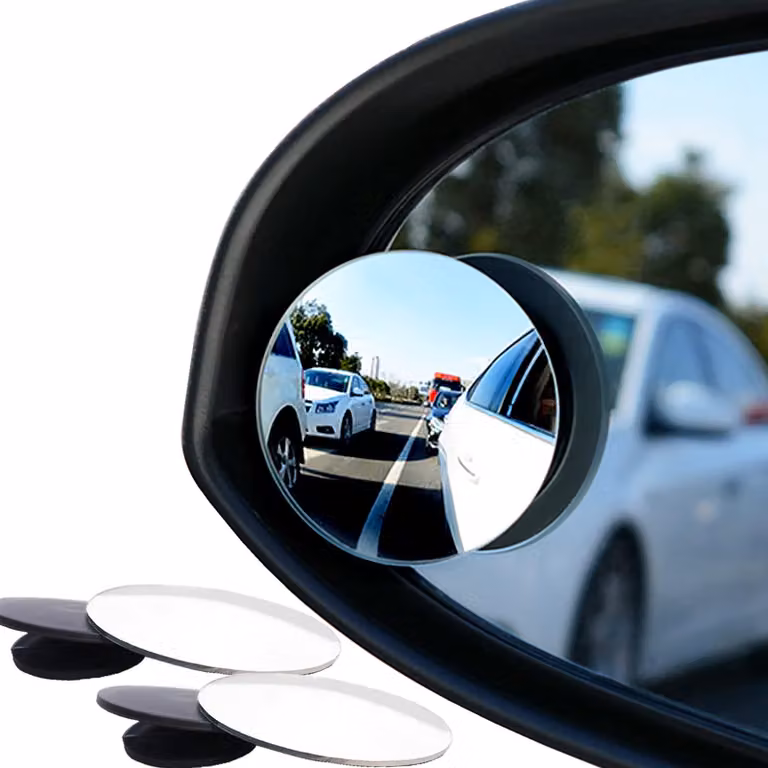 Specchi retrovisori per auto, 2 pezzi, adesivi, specchi grandangolari ad alta definizione per una maggiore sicurezza
