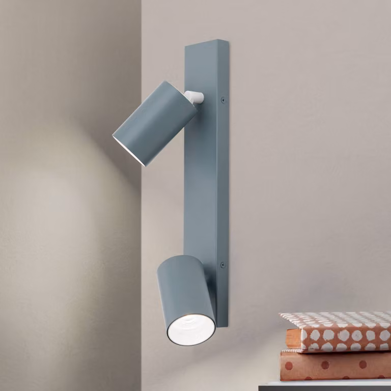 ORION Faretto da soffitto Penn, verde chiaro, lunghezza 35 cm, alluminio/acciaio dimmerabile, Verde, Soggiorno / Sala da pranzo, Metallo, Moderno, Faretto alogeno
