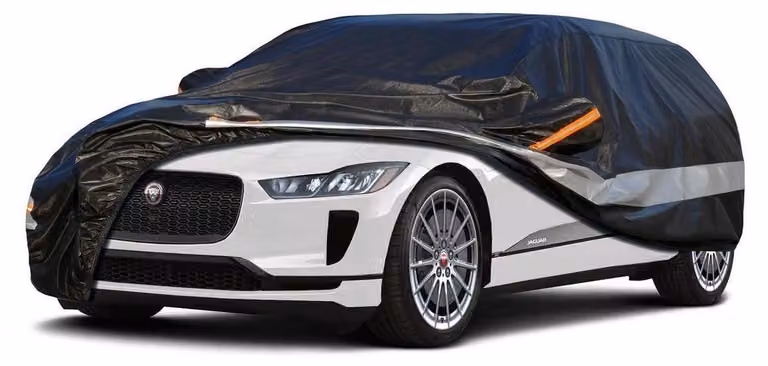 Copertura per auto, 10 strati, impermeabile e traspirante, colore nero, per Jaguar I-Pace (2018-2023)