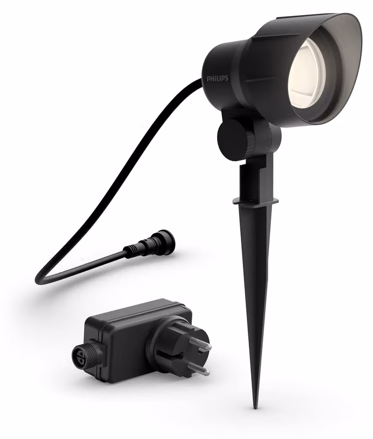 Faretto LED per esterni, Philips, nero