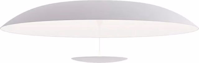 Plafoniera a soffitto Karman Blanco bianca con tecnologia LED e luce bianco caldo