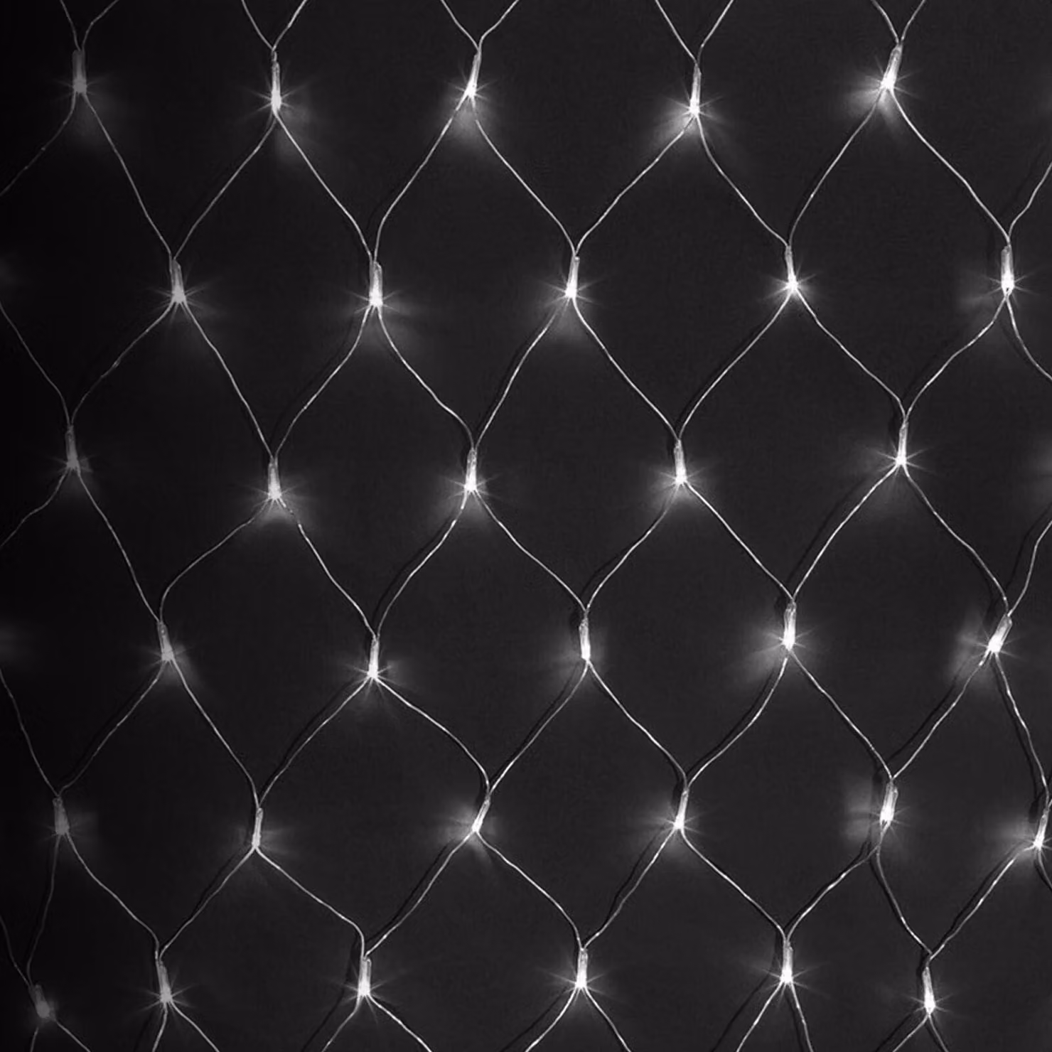Illuminazione a LED piatta, dimensioni 4,5 m x 1,5 m, luce bianca fredda, grado di protezione IP44, alimentazione a 3 batterie AA