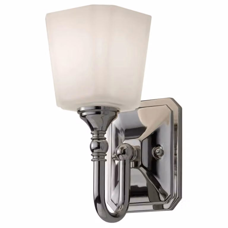 FEISS Applique da parete Concord, dimmerabile, Cromo / Argento, Bagno, Vetro, Applique