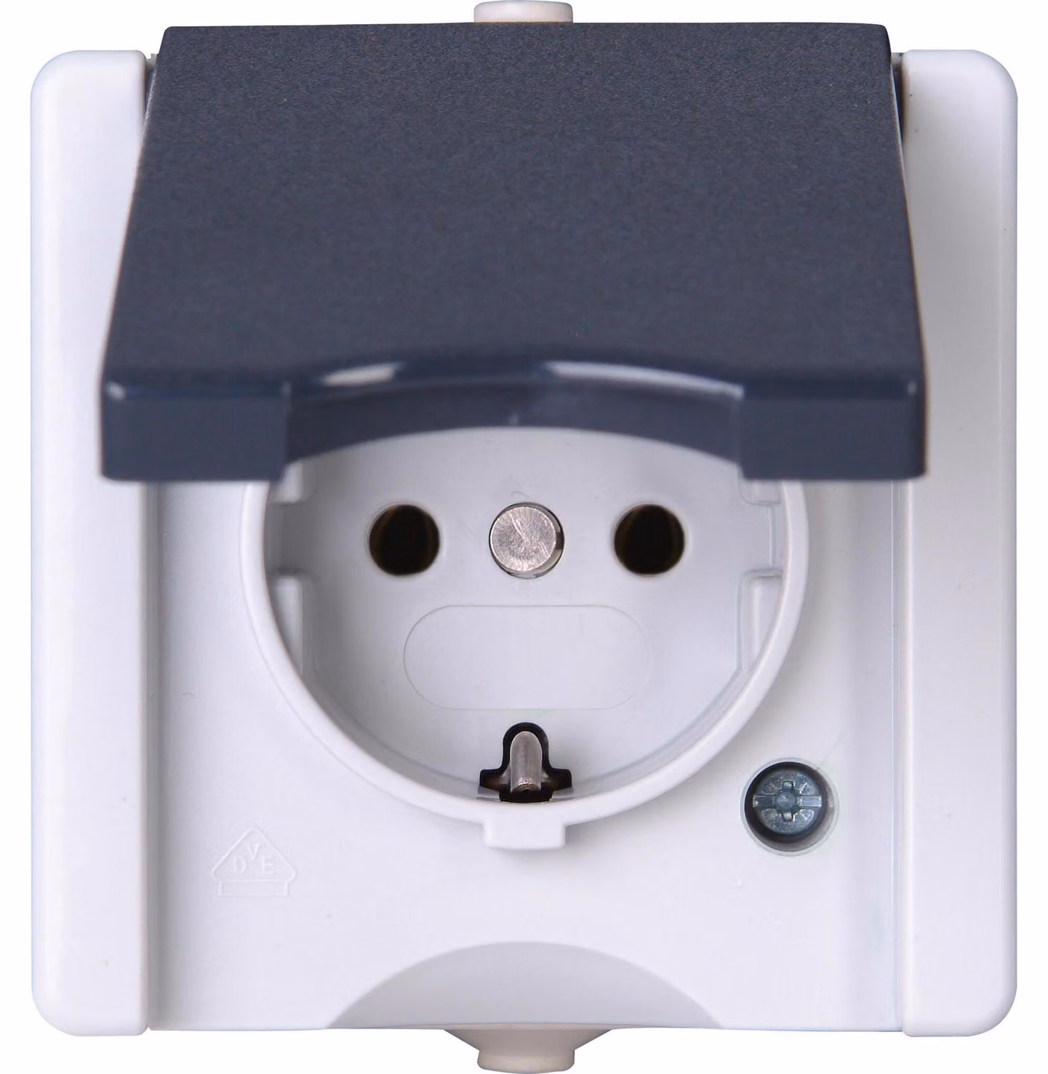 KOPP APWG proAQA Schuko 947456005 1gang grigio