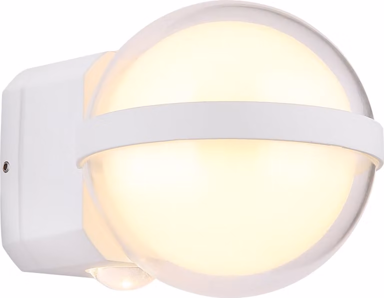 Lampada da parete per esterni in alluminio Lampada da parete a LED faretto da parete per esterni bianco 34157W