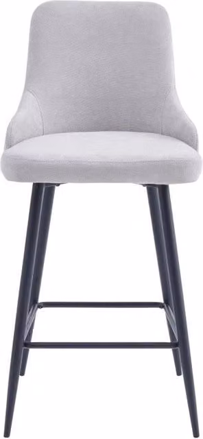 Set di 4 Sgabelli Chantal In Tessuto 320gr Beige Dimensione 47x52,5x100cm