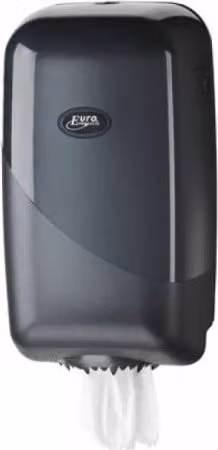 Distributore di rotoli di pulizia nero mini