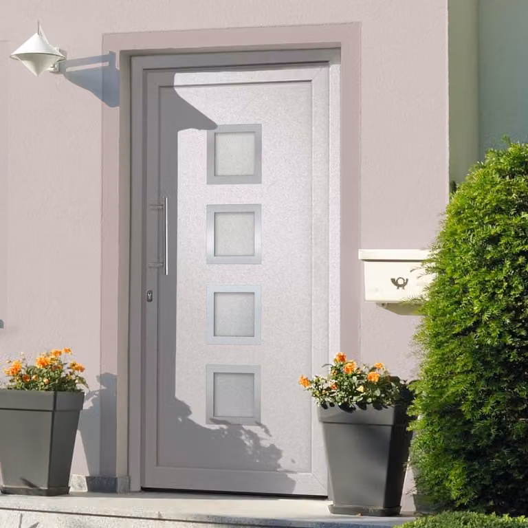 The Living Store porta d'ingresso bianca 108x200 cm
