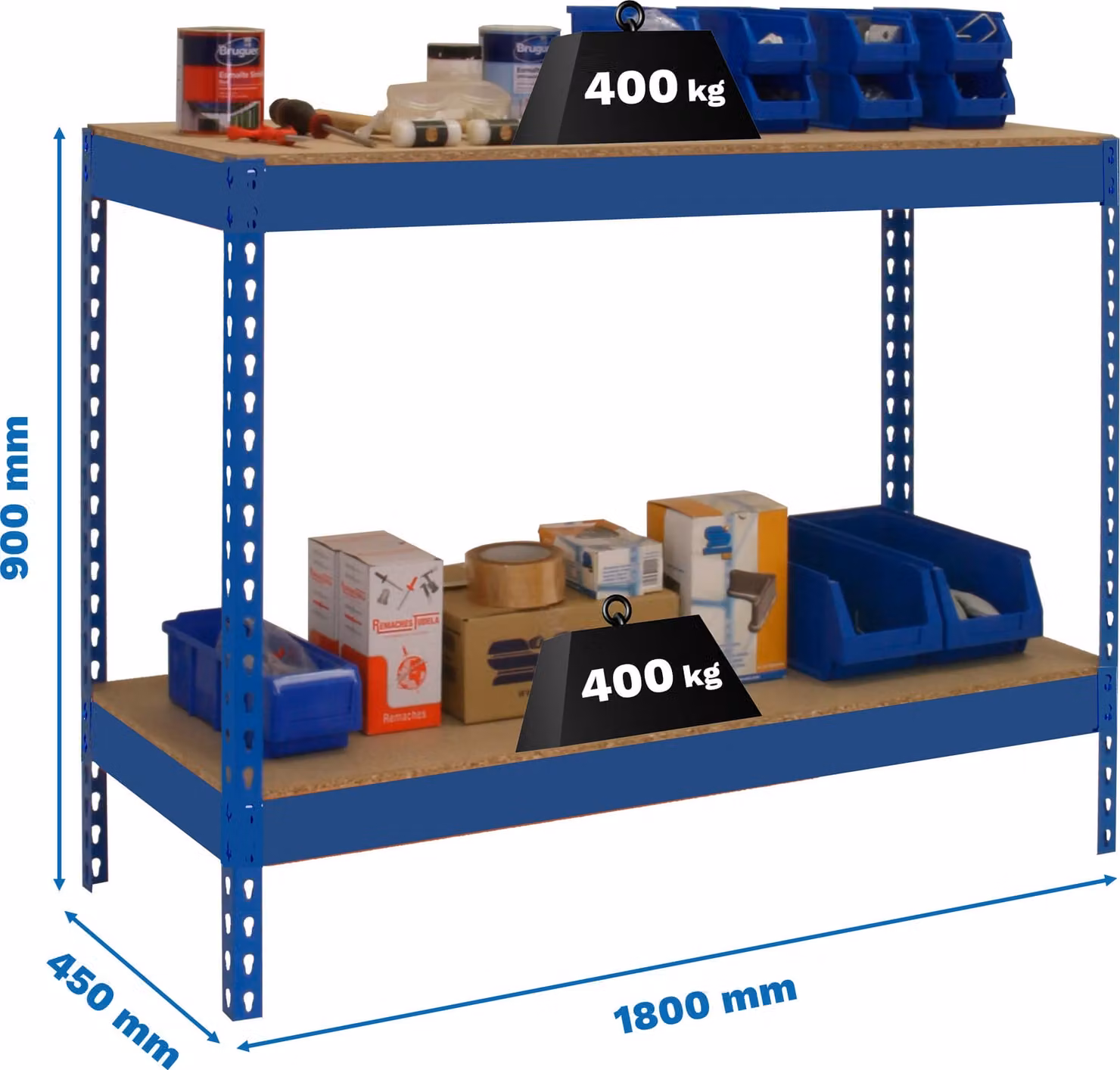 Tavolo da lavoro in metallo e montaggio senza parafusibili SIMONWORK BASIC 2 901845-2 ANTRACITE/MADEIRA