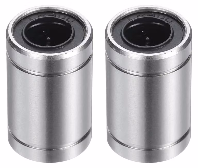 Cuscinetti lineari LM8UU, 2 pezzi, foro di 8 mm, diametro esterno di 15 mm