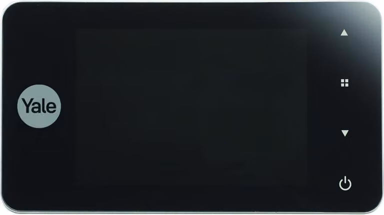 Spioncino digitale con display da 4", visione notturna, color argento, monitoraggio della porta