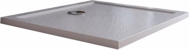 Piatto Doccia Rettangolare Slim IDRALITE in Acrilico Bianco Effetto Pietra mod. Flower L: 120 cm, P: 90 cm, H: 4 cm