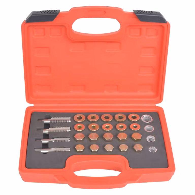 vidaXL Kit di riparazione da 64 pezzi tappi di scarico olio M13 M15 M17 M20