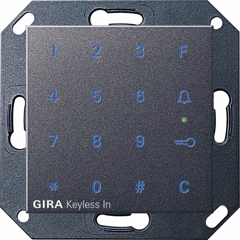 Gira Keyless In tastiera codificata, sistema 55, antracite, 1 pz.