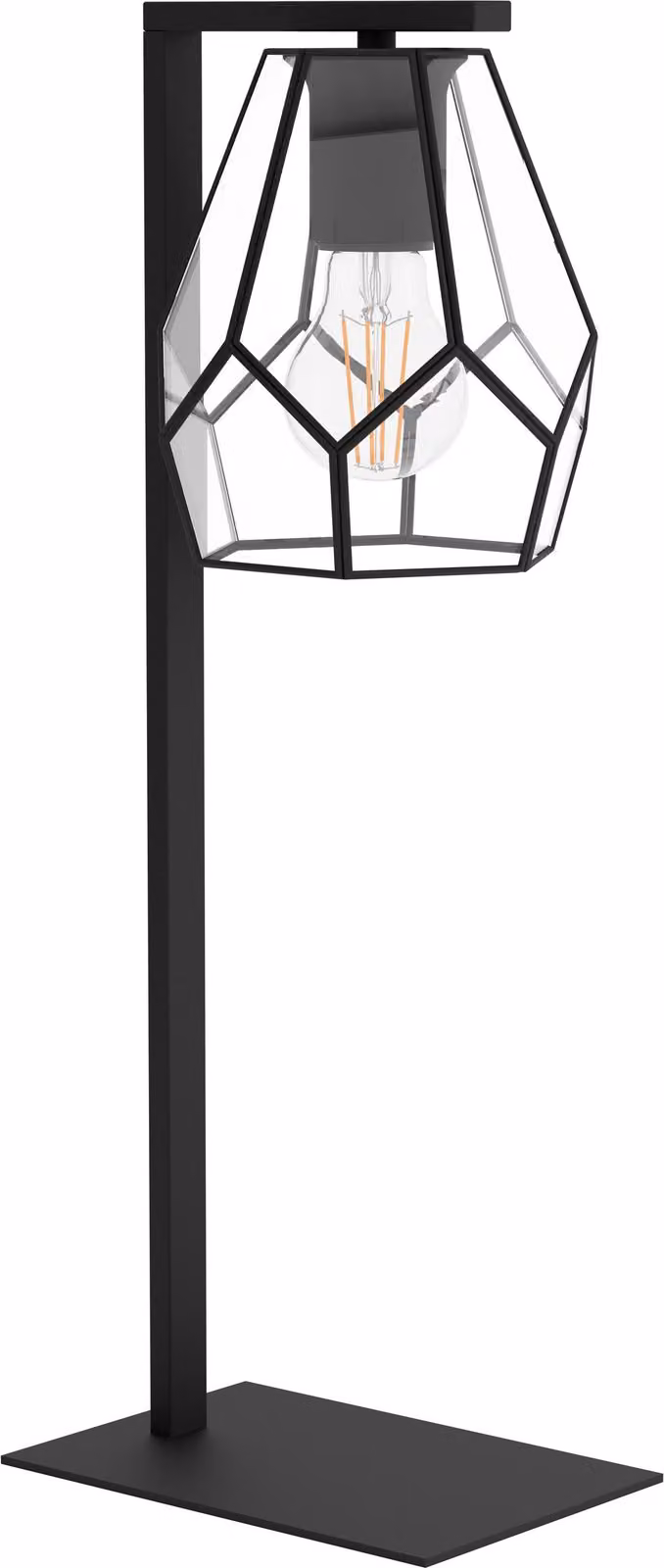 Lampada da tavolo Eglo 43646 MARDYKE E27 40 W nero