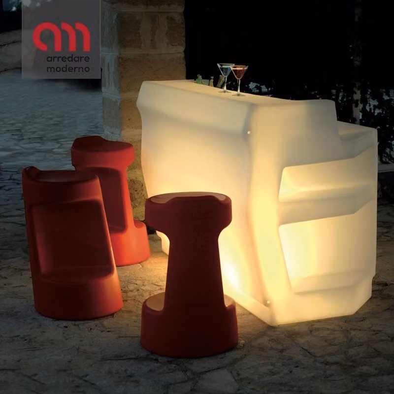 Bancone Zanzibar illuminabile Modum