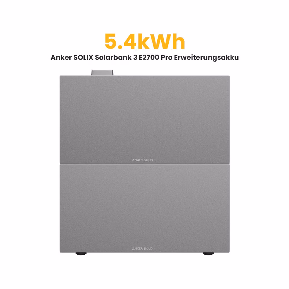 Batteria di estensione Anker SOLIX BP2700 per Solix Solarbank 2/3 - 2 pezzi