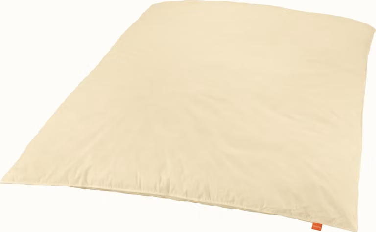 Coperta invernale per letto singolo, 135 x 200 cm, imbottitura in 100% piume, rivestimento in 100% cotone, lavabile, sleepling