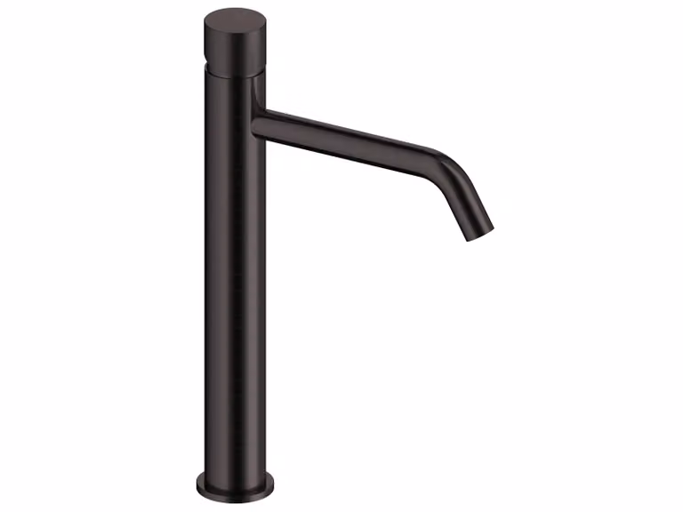 SANYCCES LOOP K ColdOpen Miscelatore monocomando per lavabo 36,3 cm, nero metallizzato